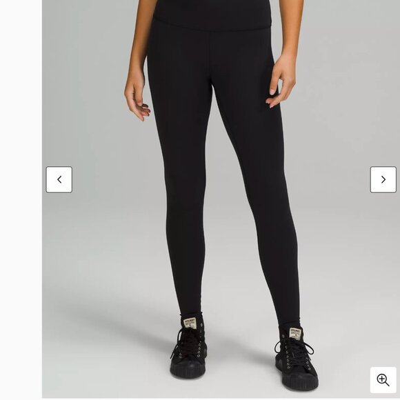 Lululemon Women's Team Canada Wunder Train High-Rise Tight 28" COC Logo - Picture 1 of 12